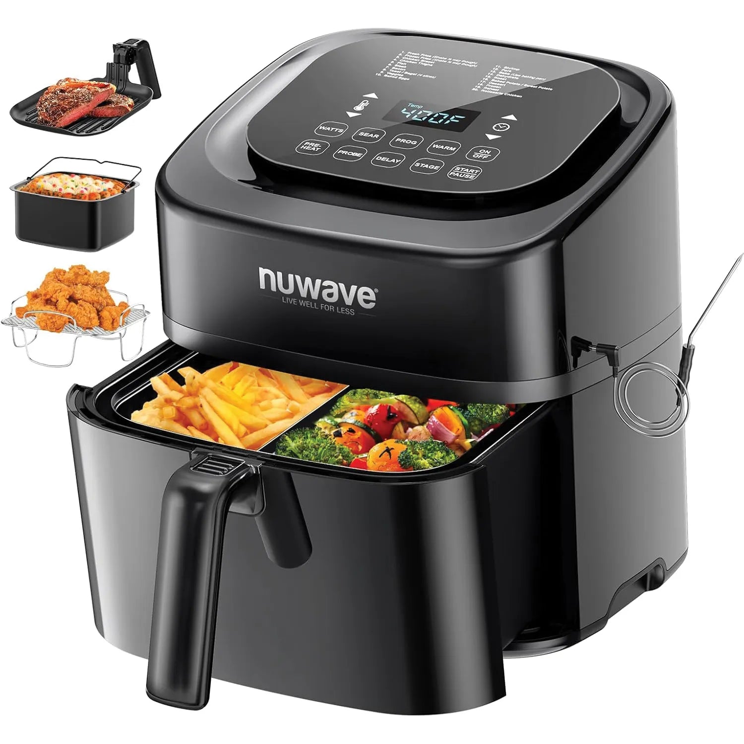 Nuwave Brio 6 QT Digital Air Fryer - Image 2