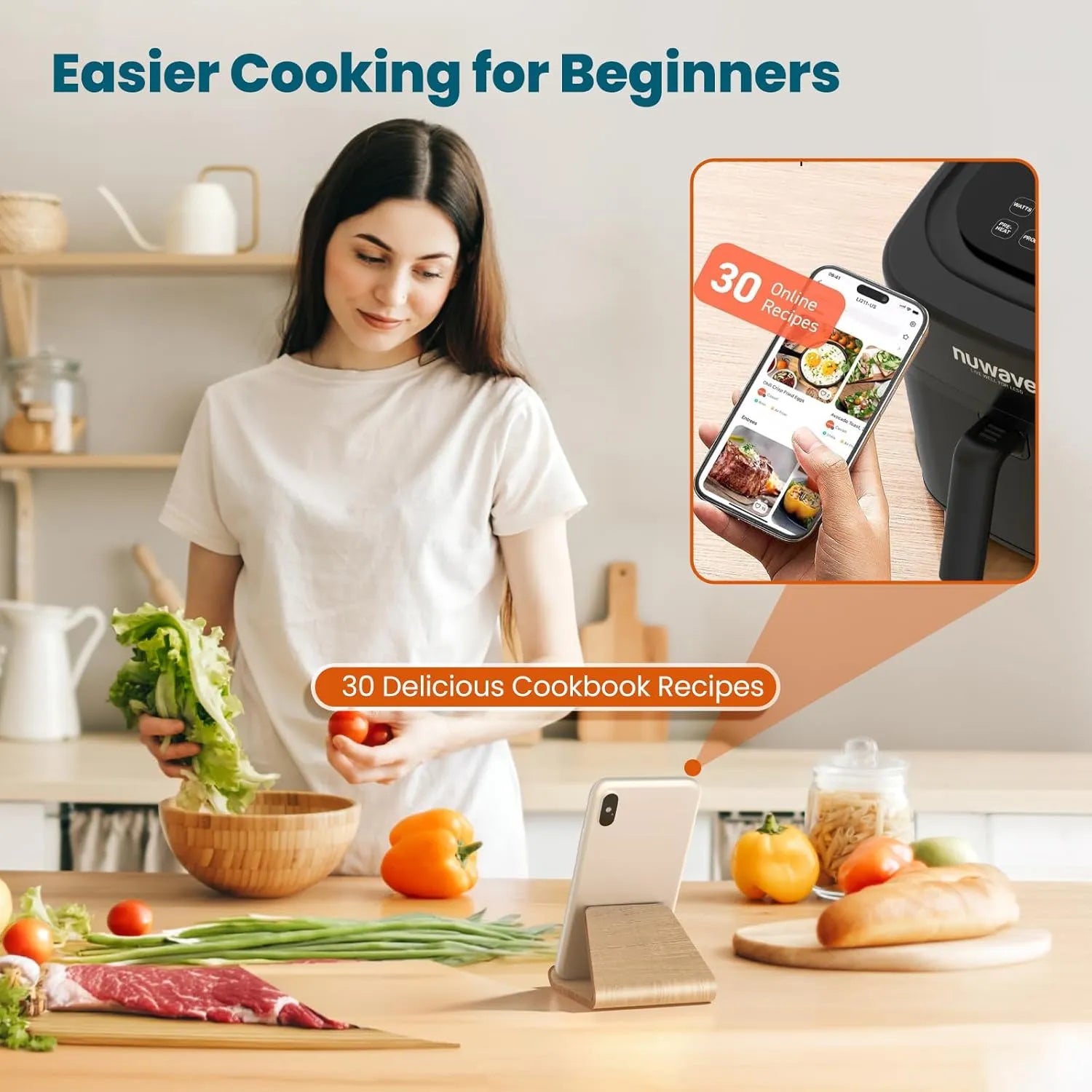 Nuwave Brio 6 QT Digital Air Fryer - Image 10