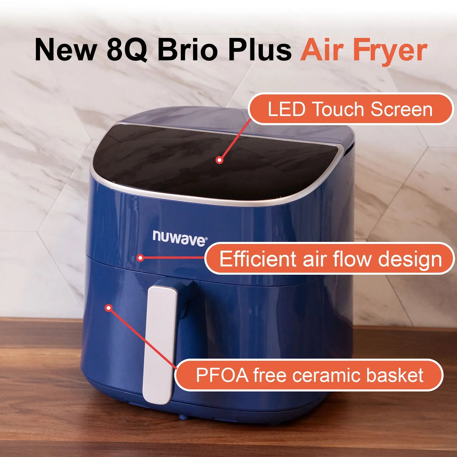 Nuwave Brio Plus 8 QT Air Fryer - Image 15