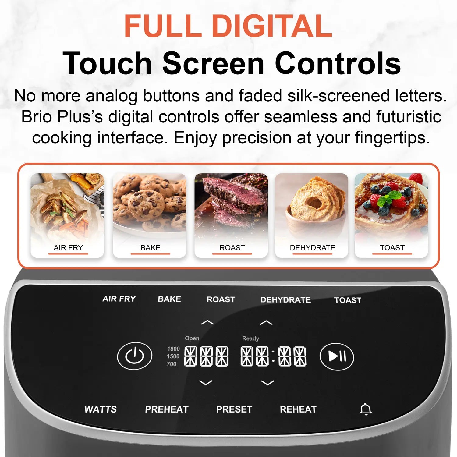 Nuwave Brio Plus 8 QT Air Fryer - Image 8