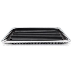 Bravo XL Grill/Griddle Plate & Chrome Mesh Rack