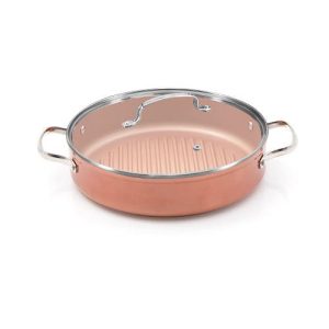 3-quart Forged Grill Pan with Lid