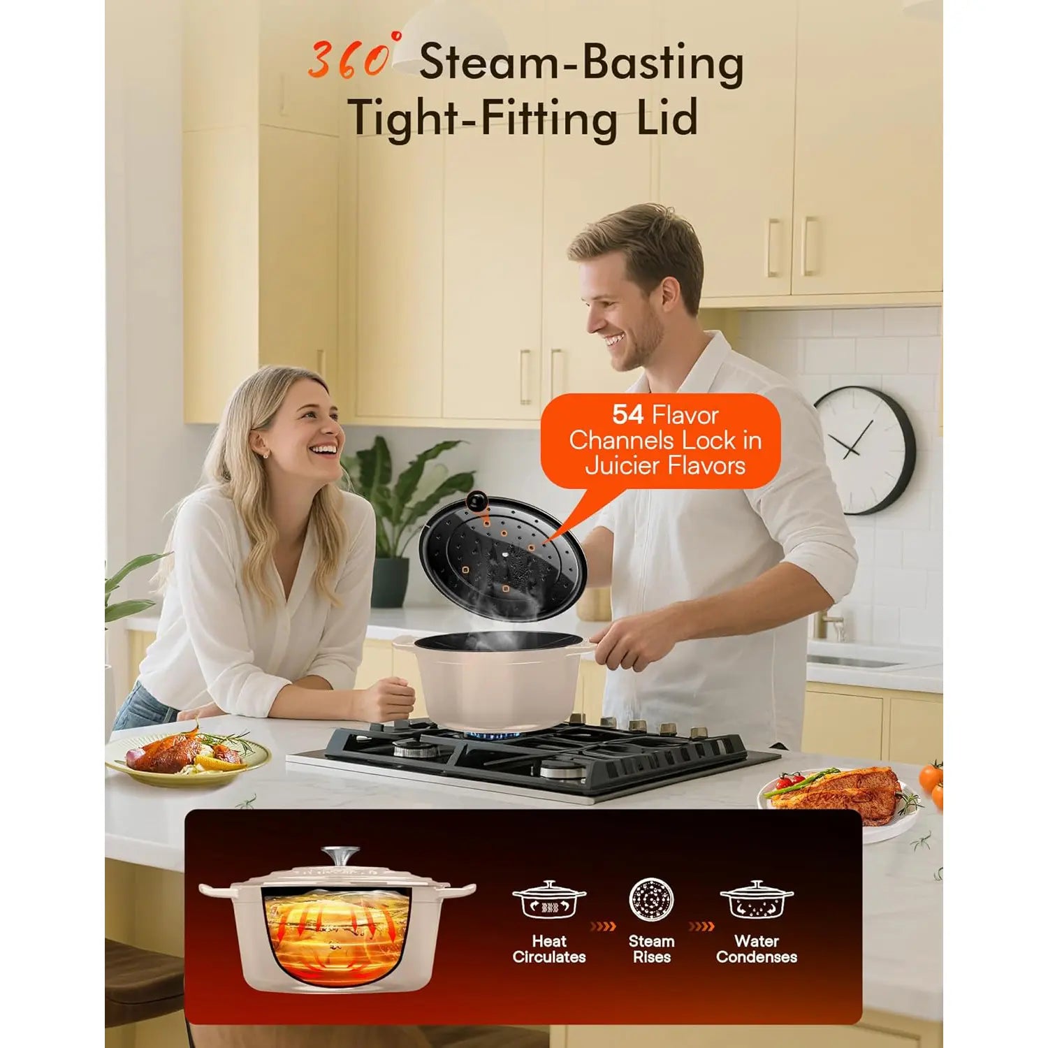 Nuwave Duracore 6QT Cast Iron Dutch Oven - Image 14