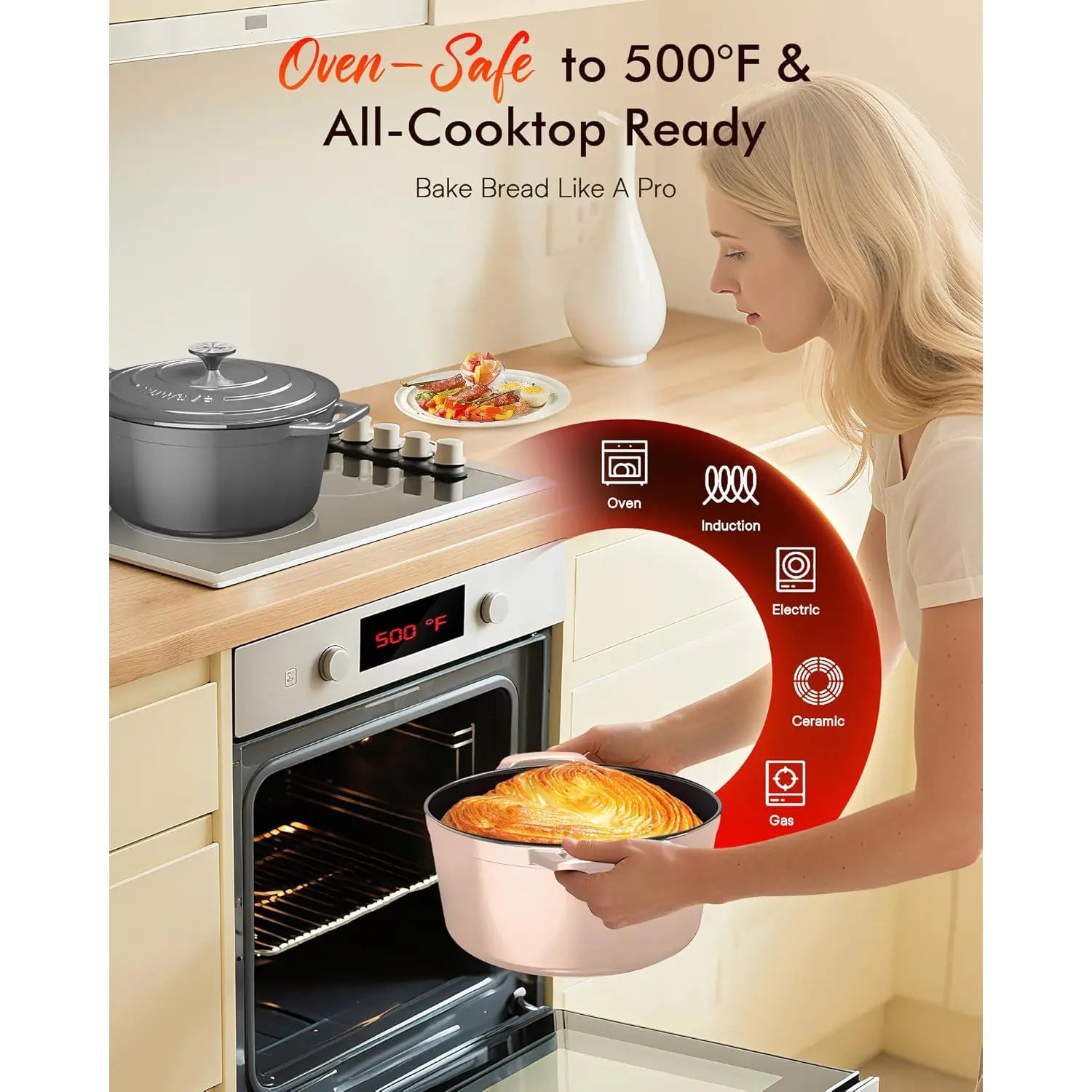 Nuwave Duracore 6QT Cast Iron Dutch Oven - Image 15