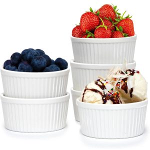 Nuwave Ceramic Ramekins 8oz Set of 6